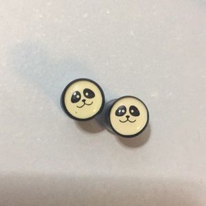 Panda plugs body jewelry